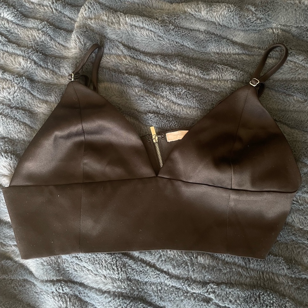 Forever 21 black going out bra top